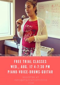 Free Trial Classes Aug 17 WEB